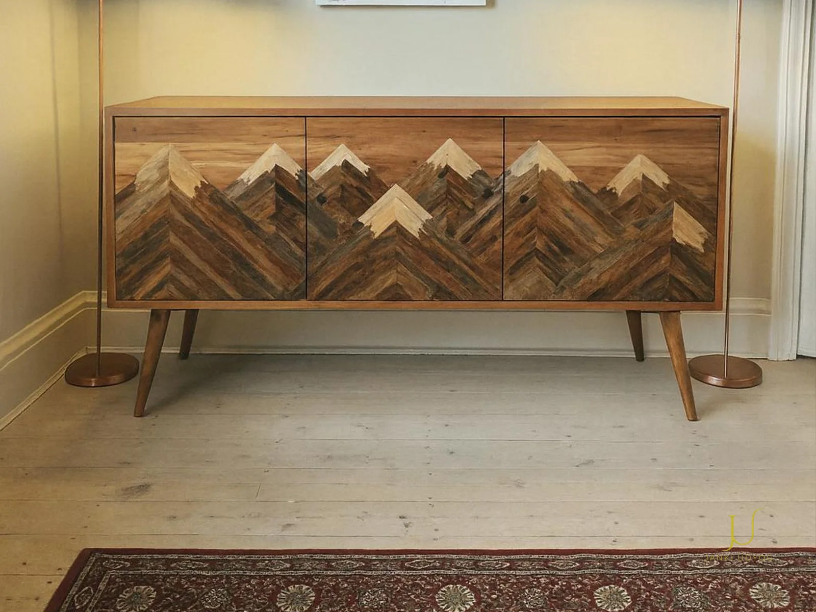 Mother-of-Pearl Side Table
